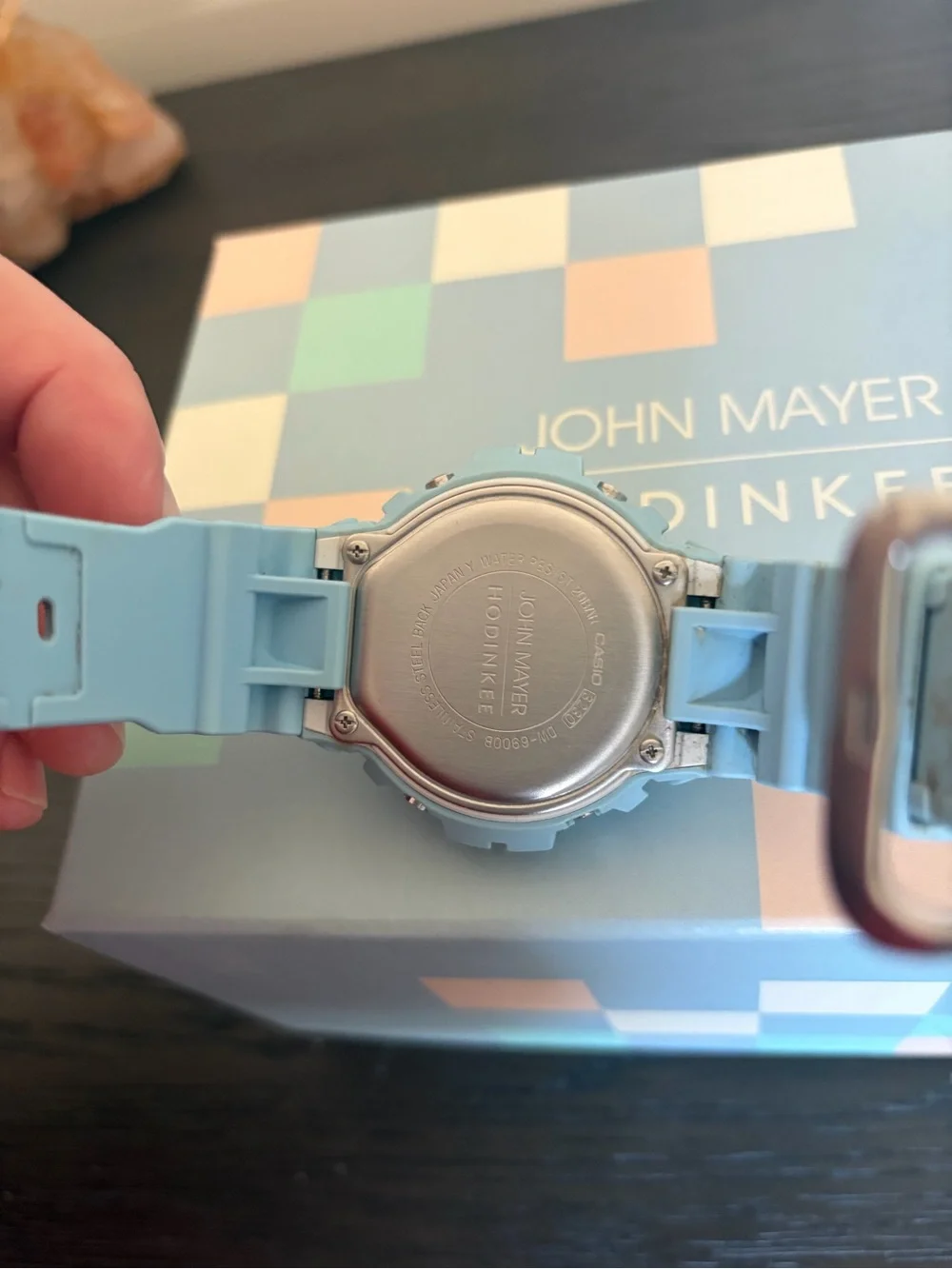 John Mayer Hodinkee Casio G-Shock Light Blue Digital Watch (Limited Edition)